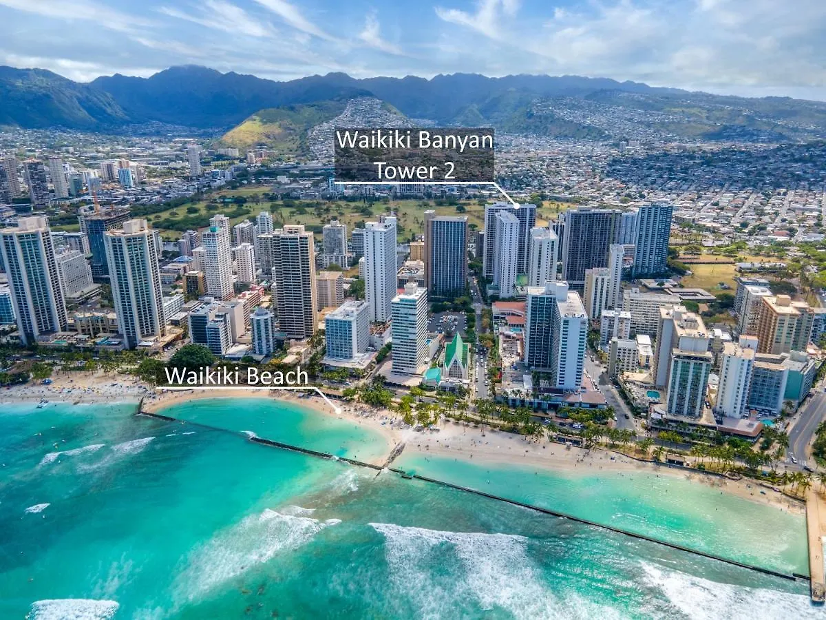 Heart Of Waikiki - Ocean View Condo With Free Parking Honolulu Daire